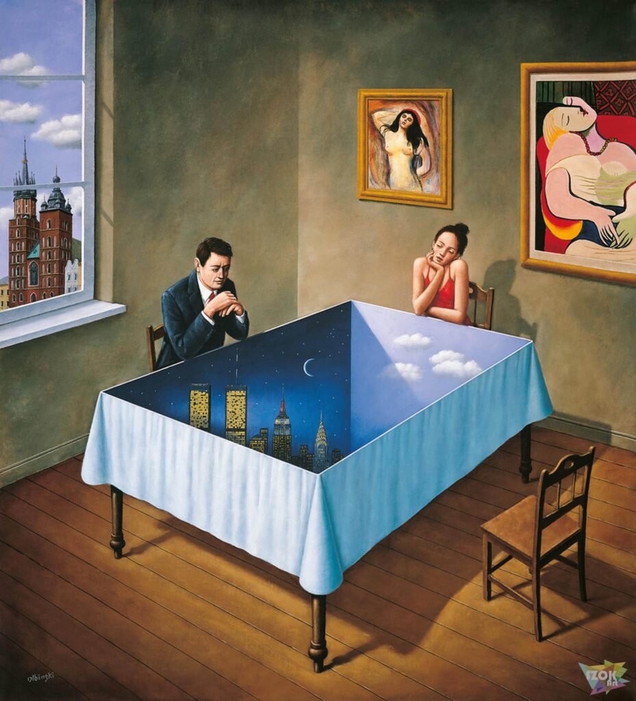 Rafał Olbiński-Remember New York
