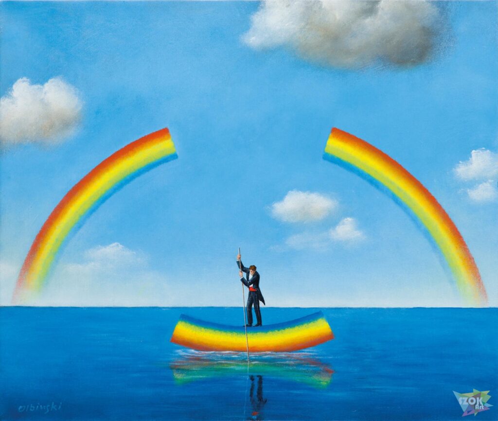 Rafał Olbiński-Rearranged reality
