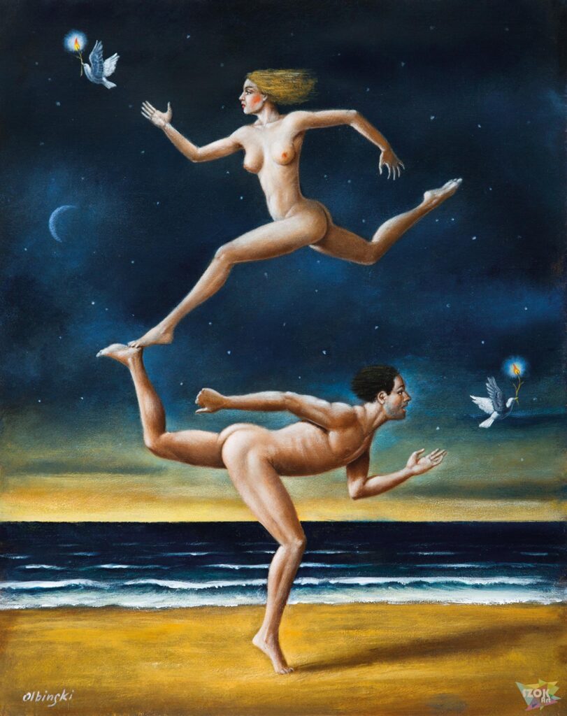 Rafał Olbiński-Le Mariage Ideale