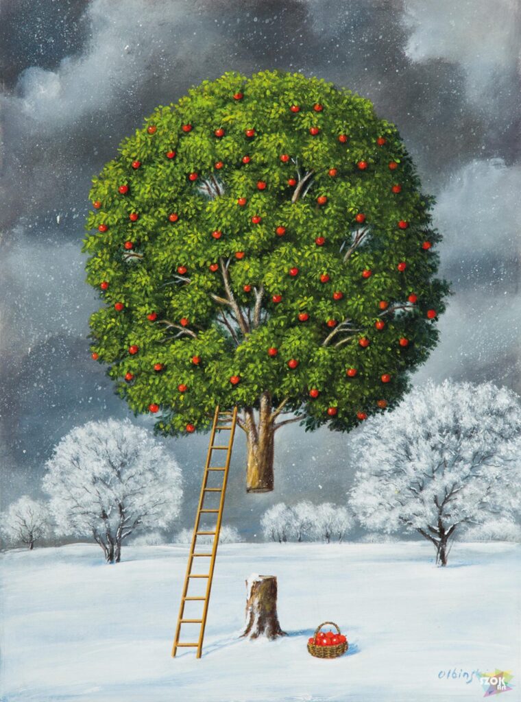 Rafał Olbiński-Winter Harvest