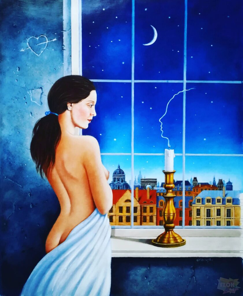 Rafał Olbiński-La Boheme