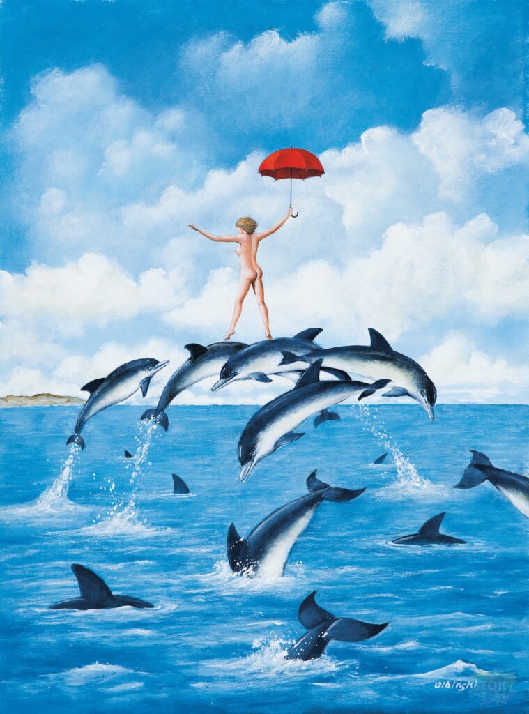 Rafał Olbiński-Excursion sur une ile