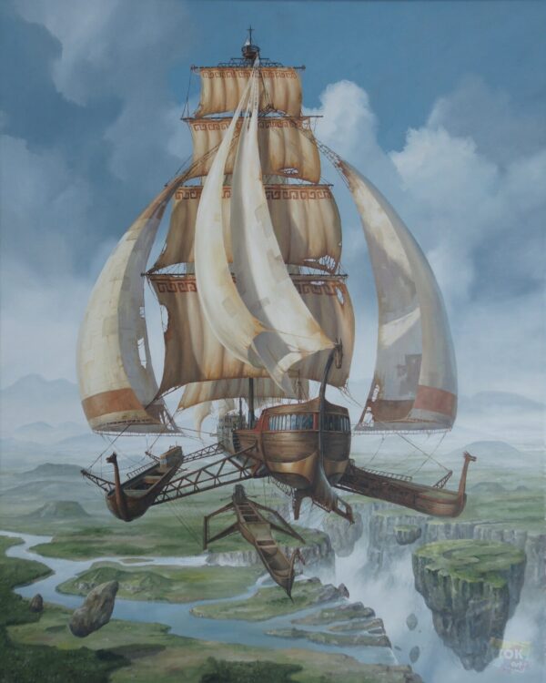 Jarosław Jaśnikowski-Trimaranolot Gildii Kupców Nordyckich