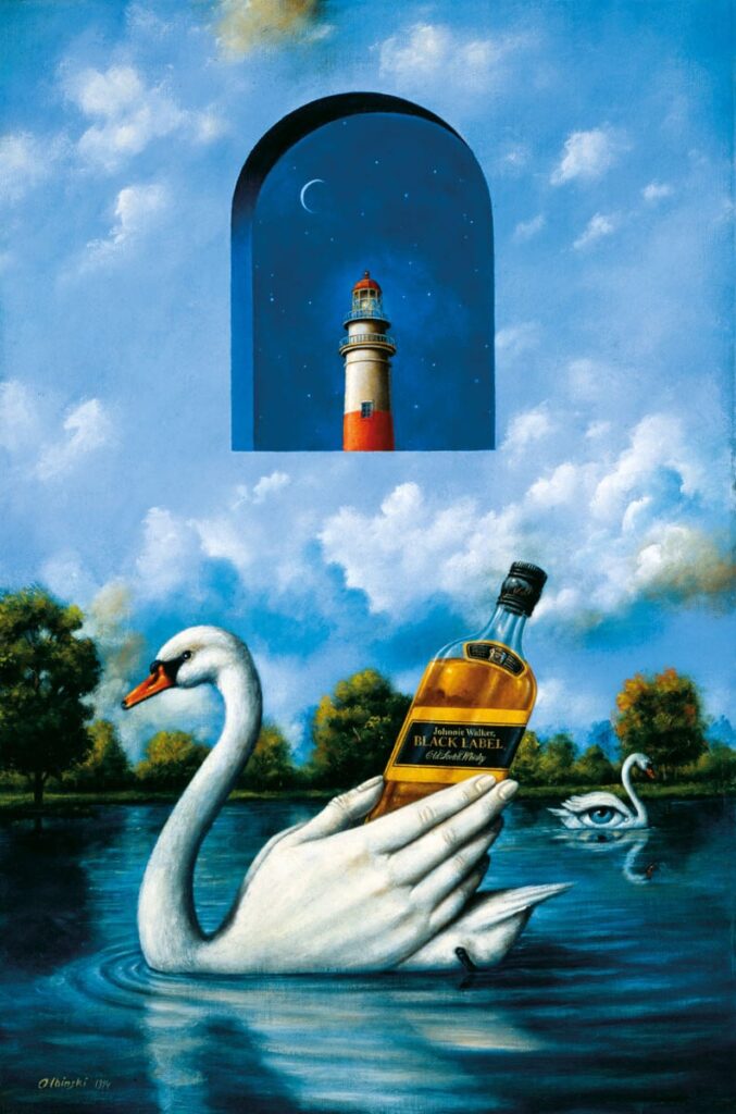 Rafał Olbiński-Black Label I