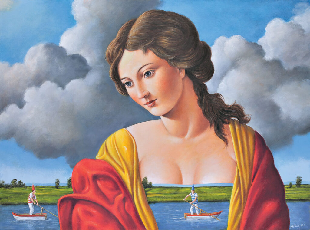 Rafał Olbiński-Córka Kolumba