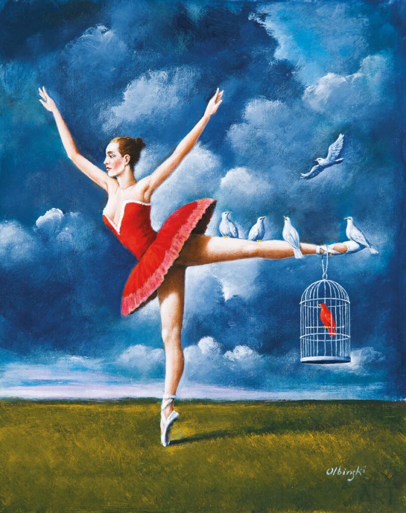 Rafał Olbiński-Primavera II