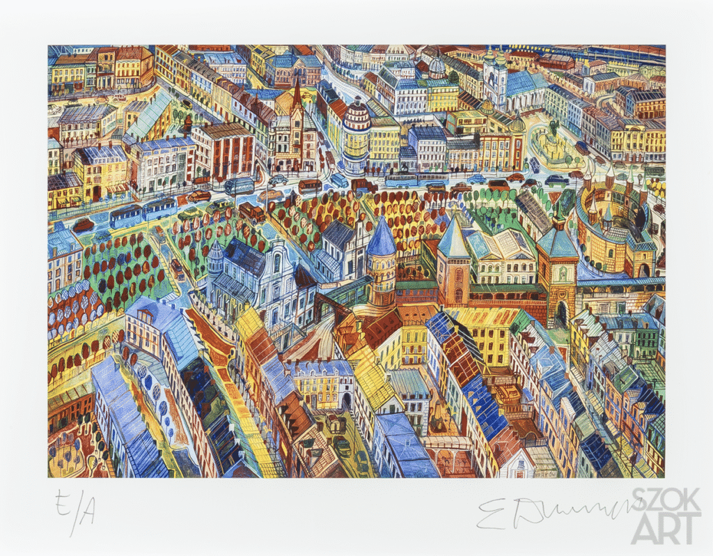 Edward Dwurnik, „Kraków” – inkografia