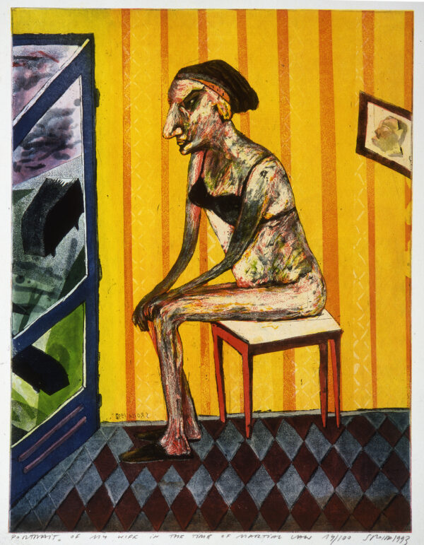 Jacek Sroka-Portret żony w stanie wojennym