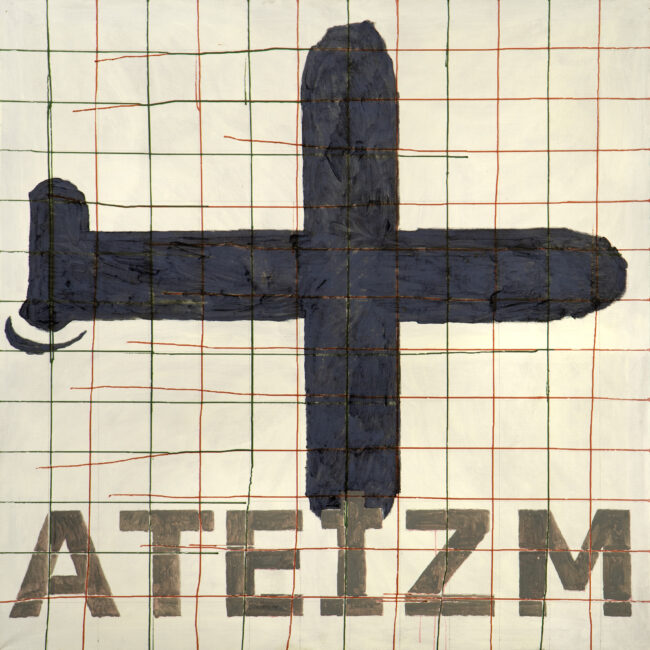 Marek Sobczyk — Ateizm, samolot, krzyż [ulica Smoleńsk]